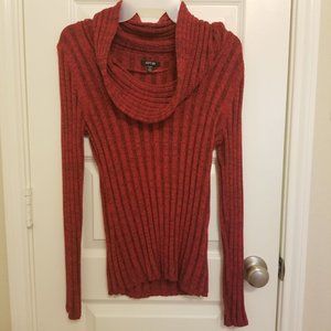 Apt 9 - Red Cowl Neck Sweater